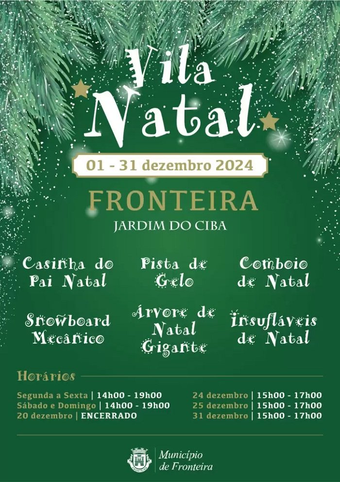 Vila Natal em Fronteira